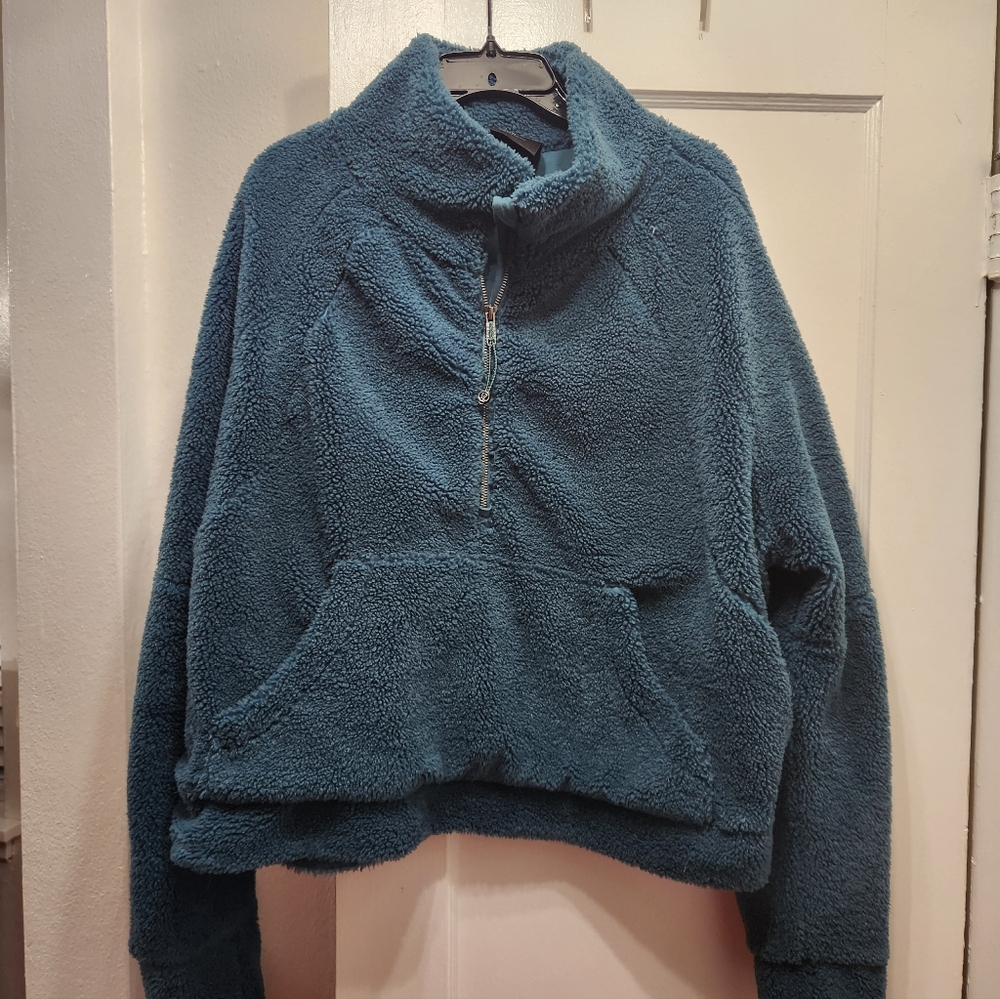 Scuba Green Jasper Oversized Fleece XL/XXL